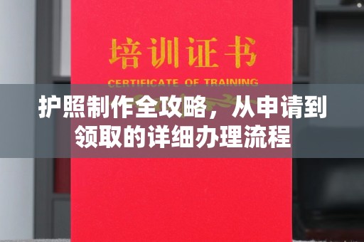 山阳护照制作全攻略，从申请到领取的详细办理流程