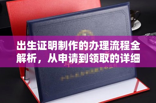 山阳出生证明制作的办理流程全解析，从申请到领取的详细指南