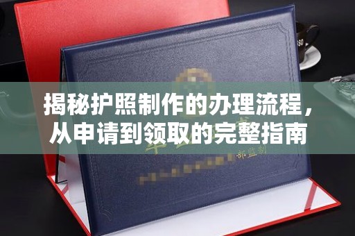 山阳揭秘护照制作的办理流程，从申请到领取的完整指南