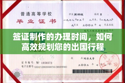 山阳签证制作的办理时间，如何高效规划您的出国行程