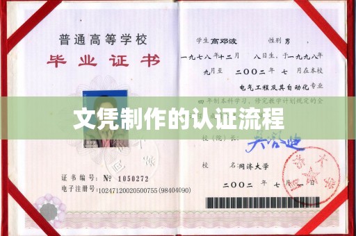 山阳文凭制作的认证流程